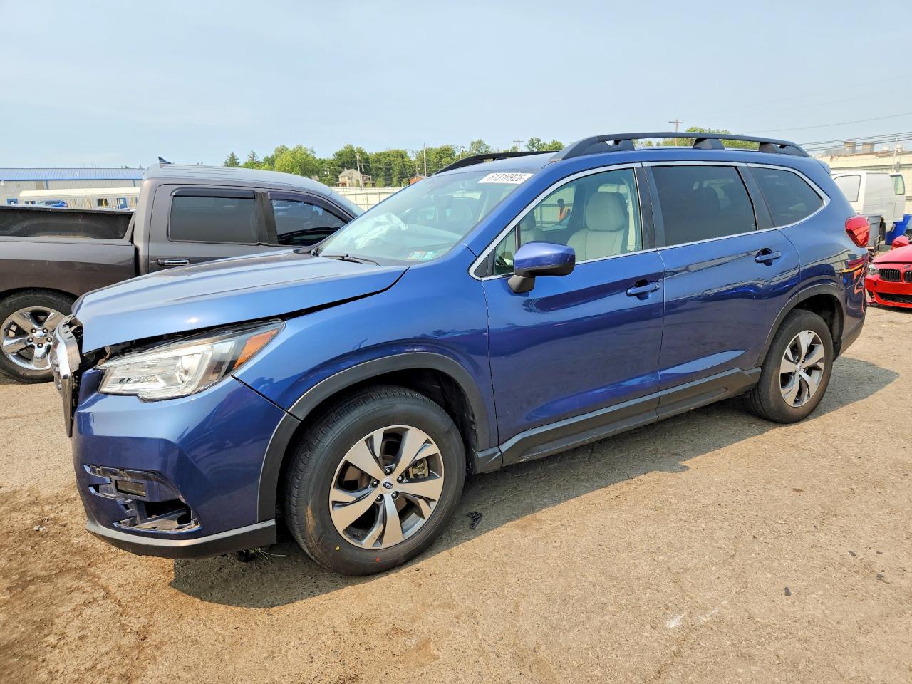 2021 Subaru Ascent Premium, VIN 4S4WMAFD7M3454888 — Front end
