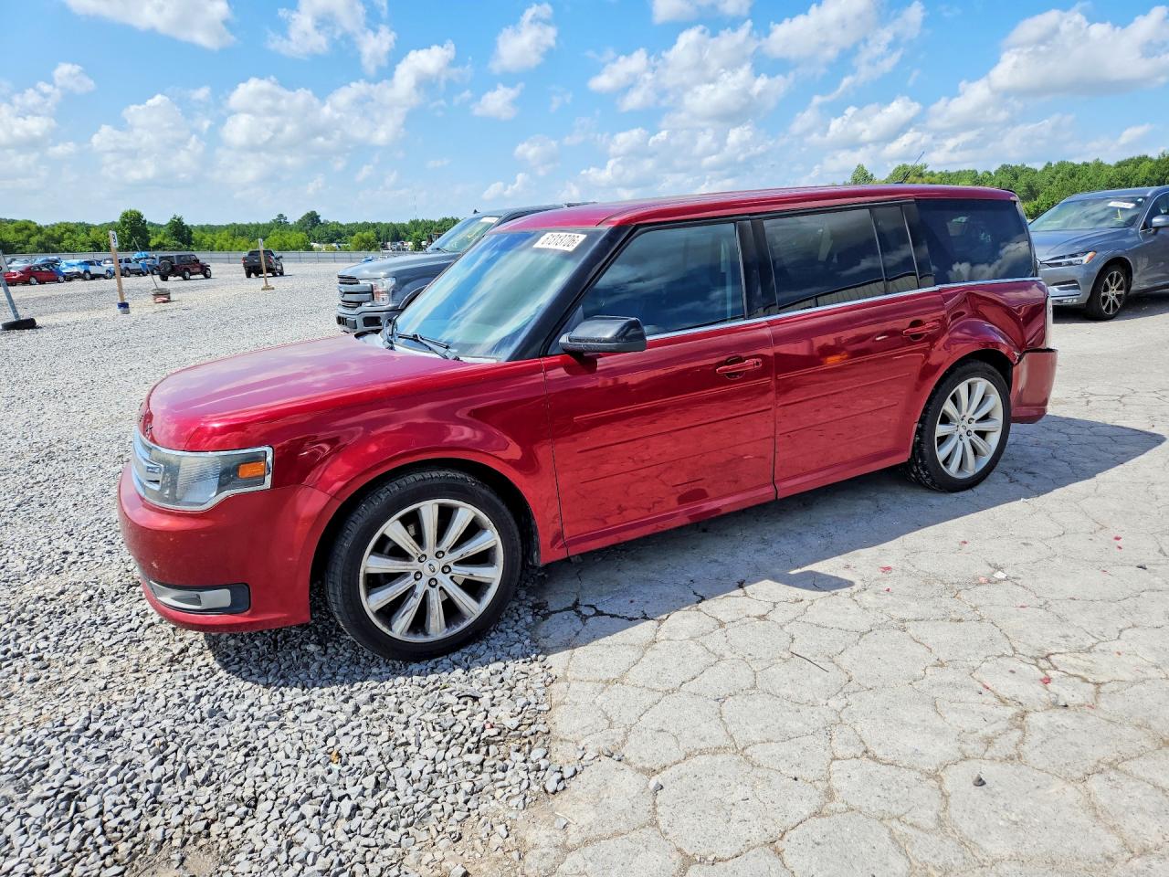 2013 Ford Flex SEL, VIN 2FMGK5C81DBD16157 — Зад
