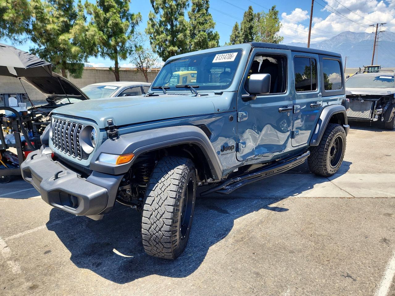2025 Jeep Wrangler Willys, VIN 1C4PJXDG2SW535780 — Side