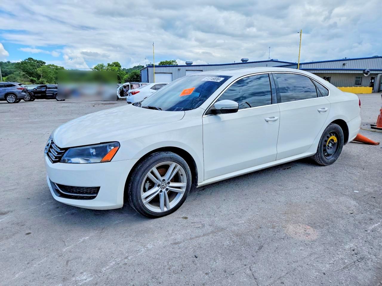 2014 Volkswagen Passat SE, VIN 1VWBN7A39EC027244 — Water / flood