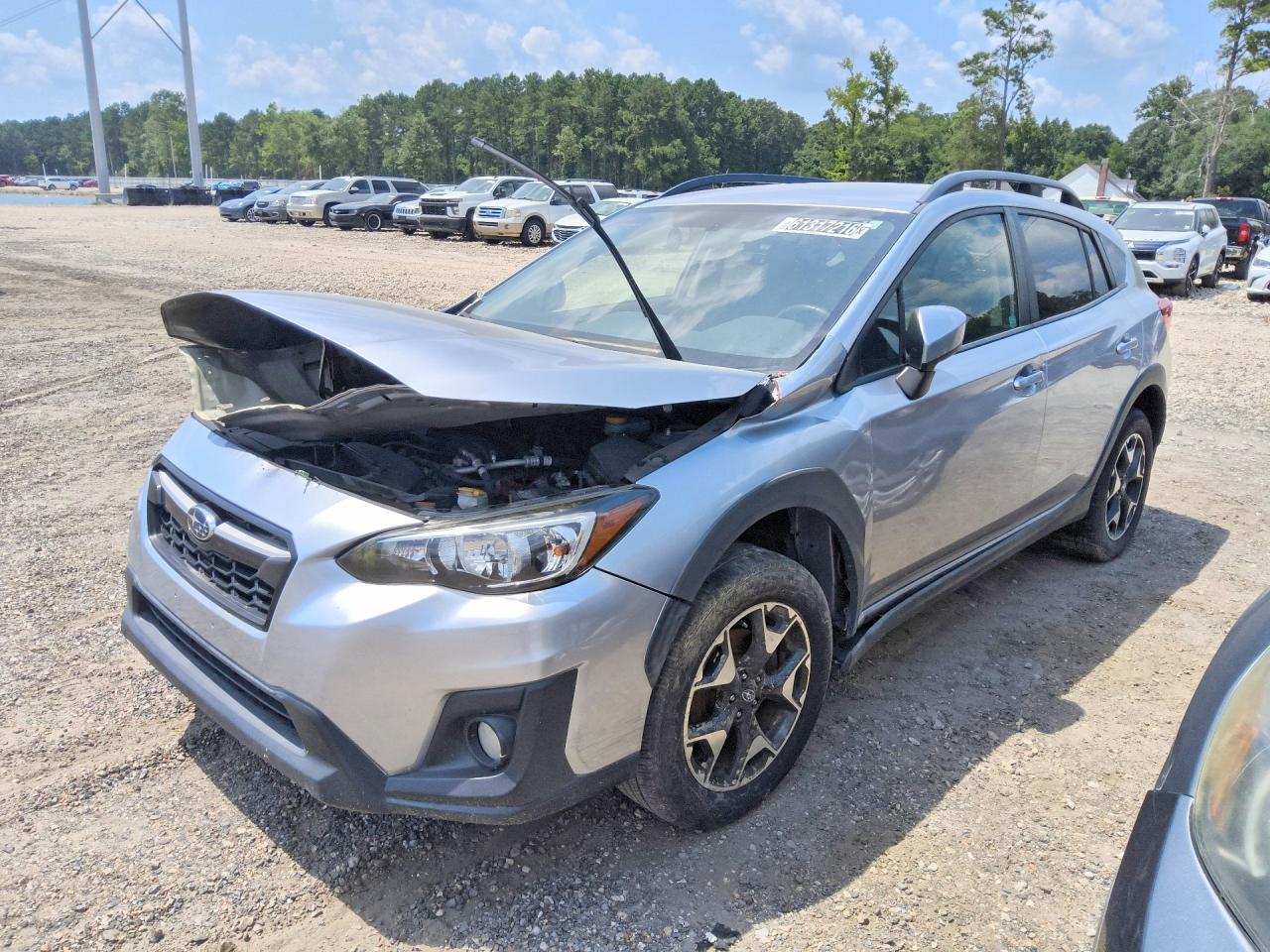 2019 Subaru Crosstrek Premium, VIN JF2GTACC7K8310153 — Перед