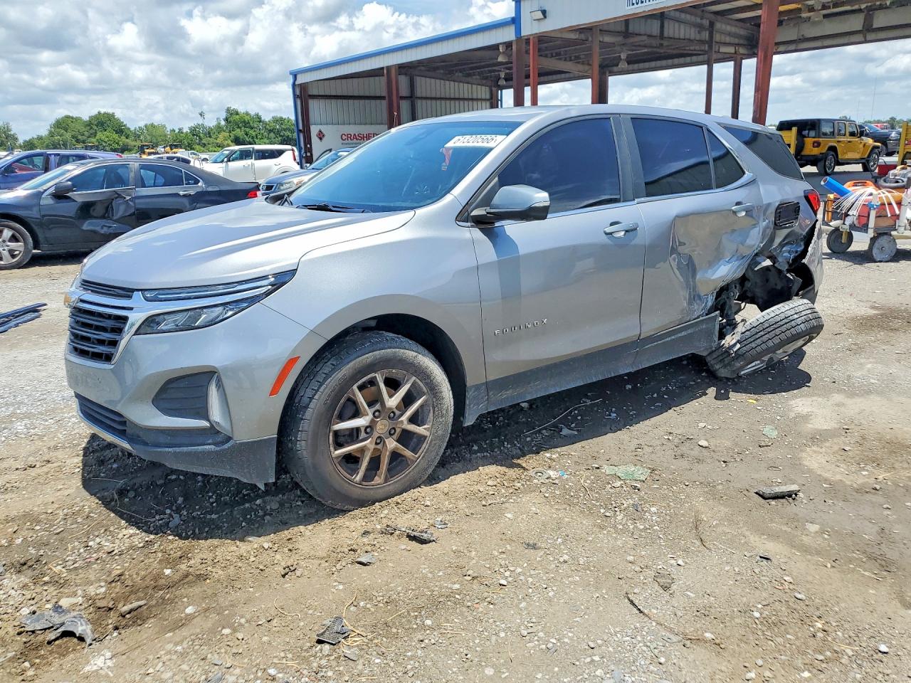 2024 Chevrolet Equinox LT, VIN 3GNAXUEGXRL101230 — Side