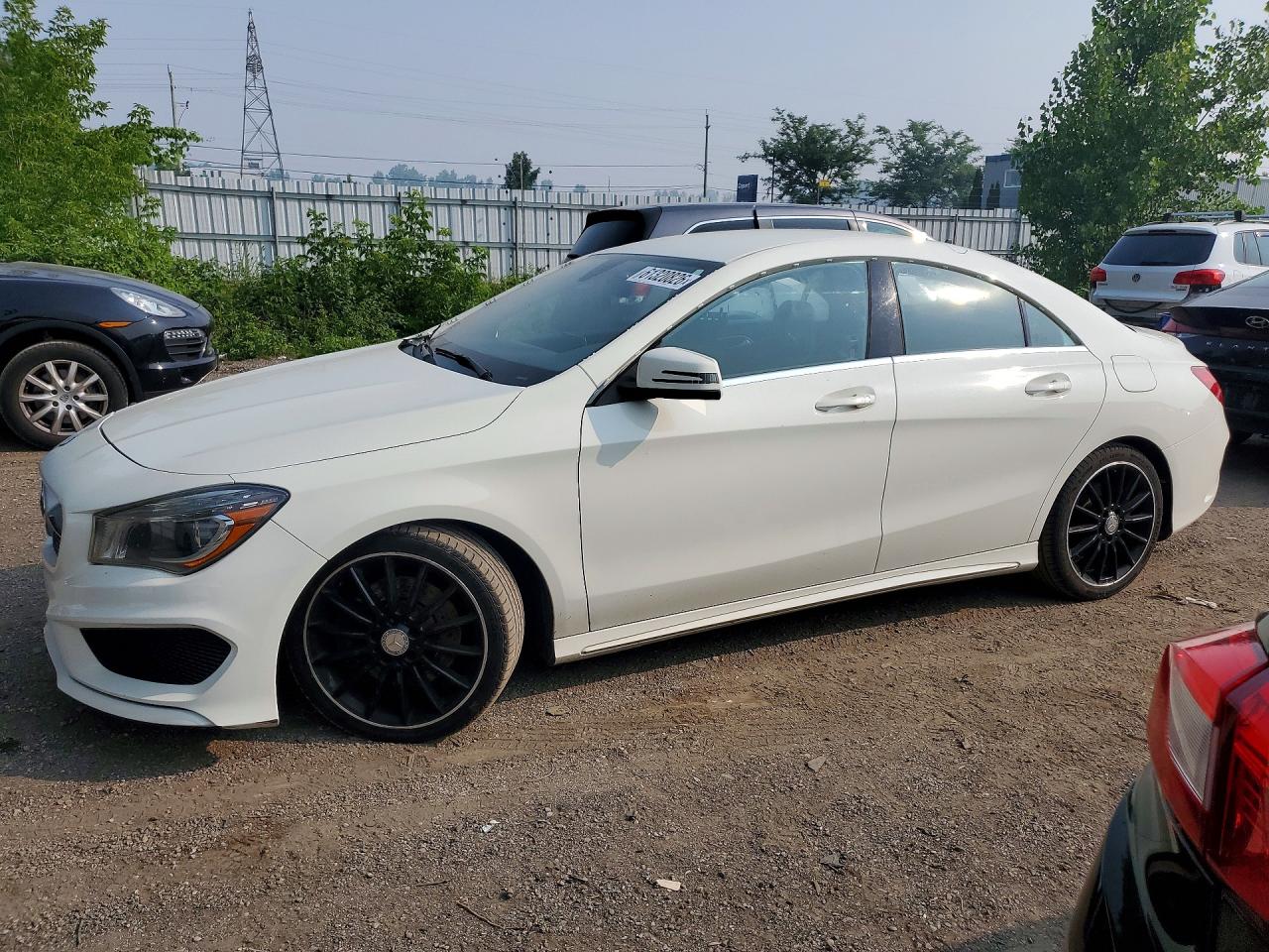 2015 Mercedes-Benz CLA 250, VIN WDDSJ4GB4FN217492 — Vandalism