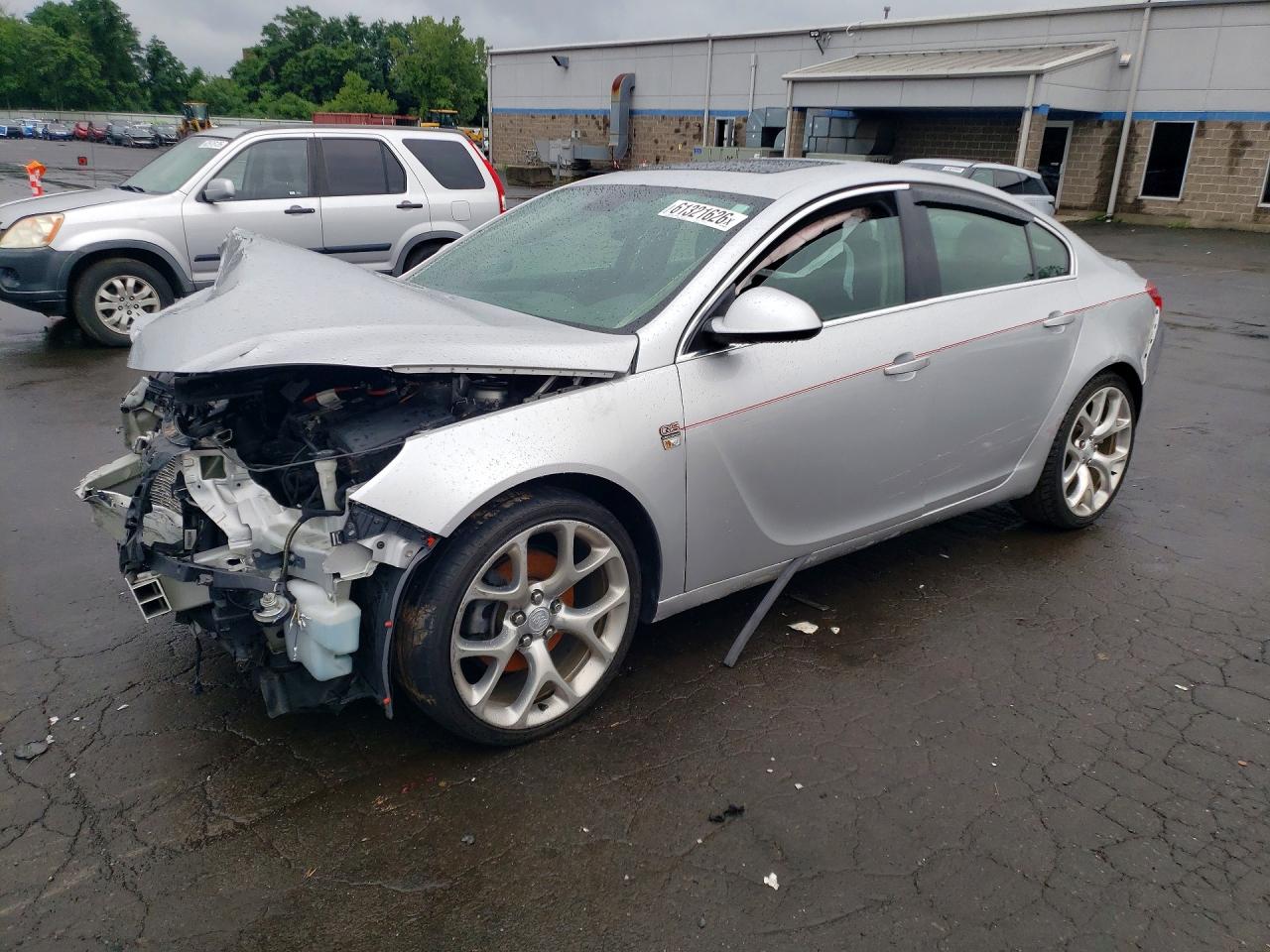 2011 Buick Regal CXL Turbo TO3, VIN W04GX5GVXB1101904 — Перед