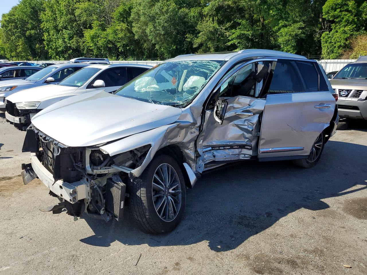 2018 Infiniti QX60, VIN 5N1DL0MM0JC513265 — По всему кузову