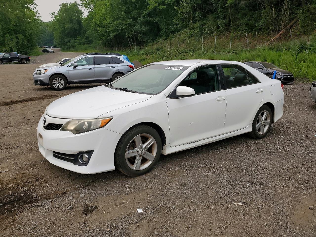 2013 Toyota Camry SE, VIN 4T1BF1FK3DU652479 — Roof