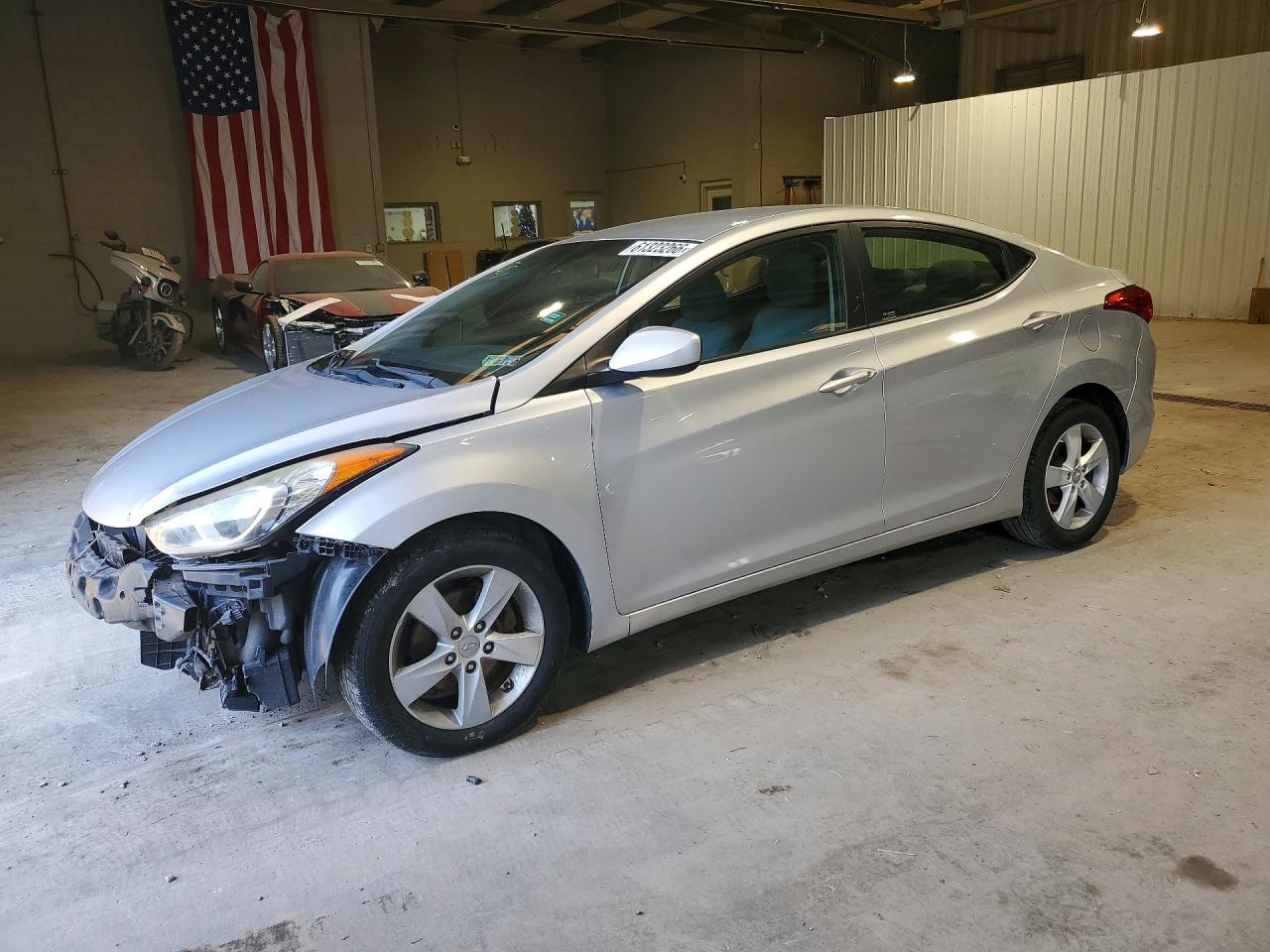 2011 Hyundai Elantra Limited, VIN 5NPDH4AE9BH048551 — Vandalism