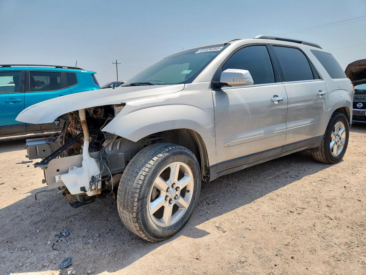 2008 Saturn Outlook XR, VIN 5GZER33788J153476 — Stripped