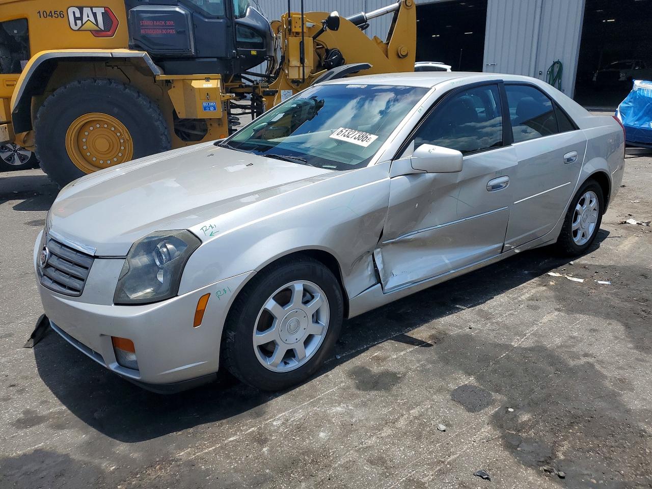 2003 Cadillac CTS, VIN 1G6DM57N830170537 — Бок
