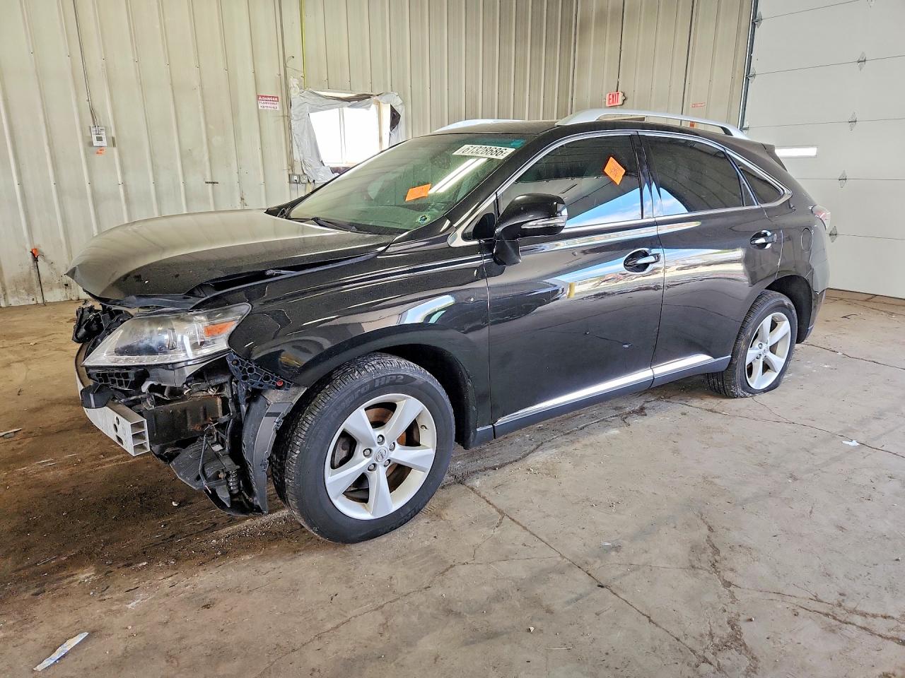 2014 Lexus RX 350, VIN 2T2BK1BA2EC235118 — Вандализм