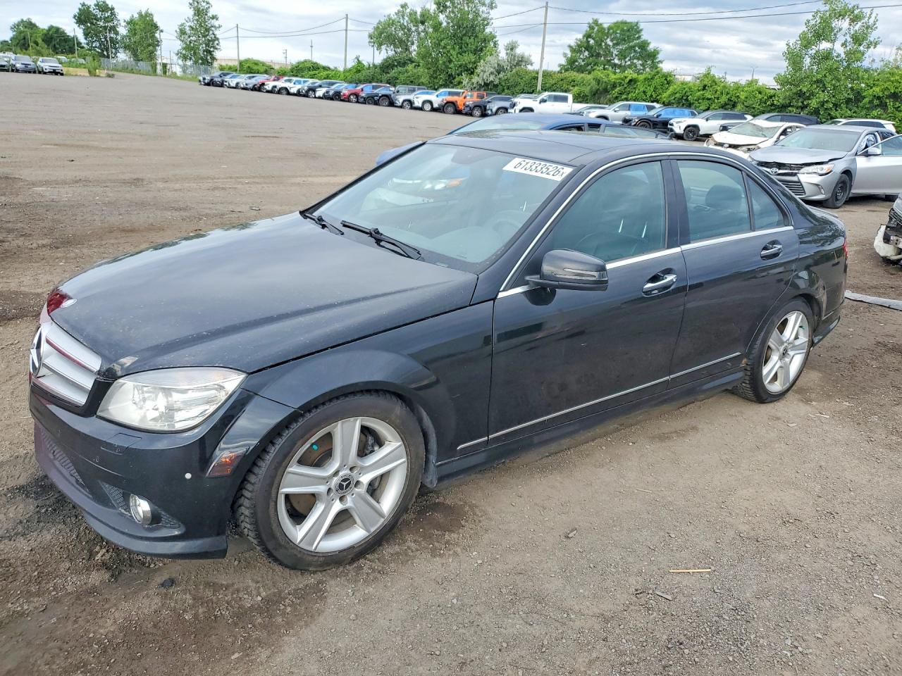 2010 Mercedes-Benz C 350, VIN WDDGF8HB4AF505464 — Minor dents and scratches
