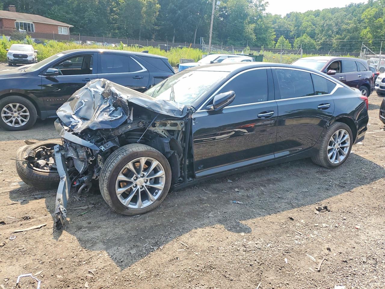 2022 Cadillac CT5 Premium Luxury, VIN 1G6DN5RK3N0118218 — Front end