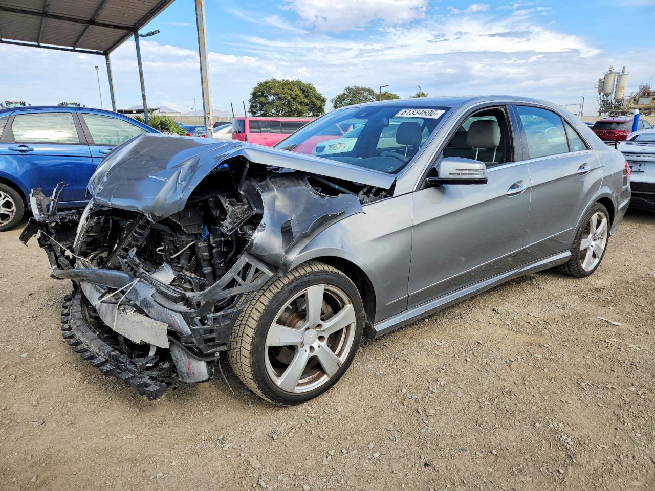 2011 Mercedes-Benz E 350 Sport, VIN WDDHF5GB5BA328006 — Front end