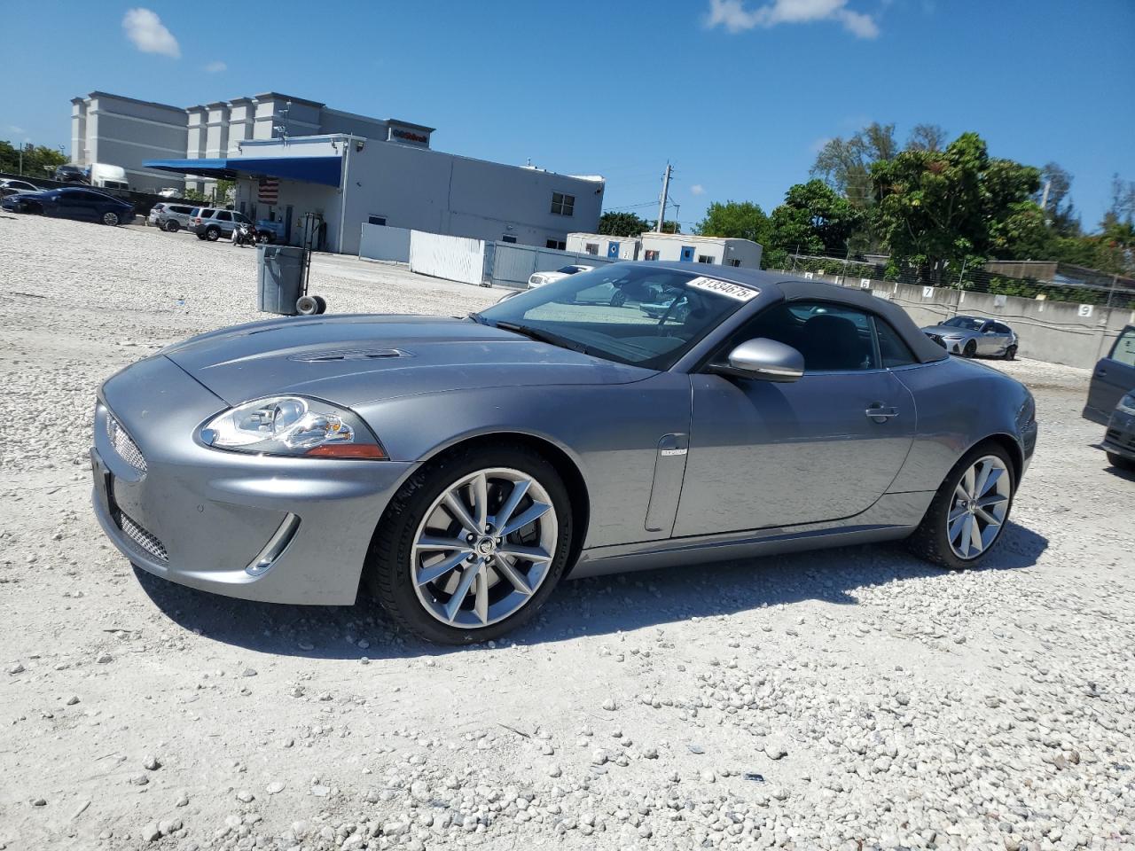 2010 Jaguar XK XKR, VIN SAJWA4EC7AMB36030 — Side