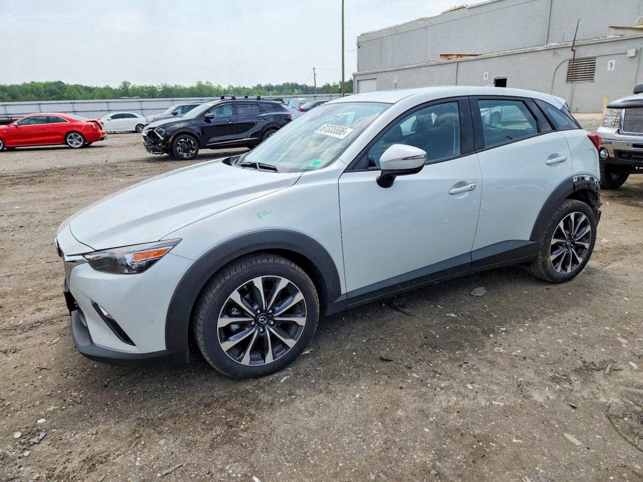 2019 Mazda CX-3 Touring, VIN JM1DKFC77K1420147 — Rear end