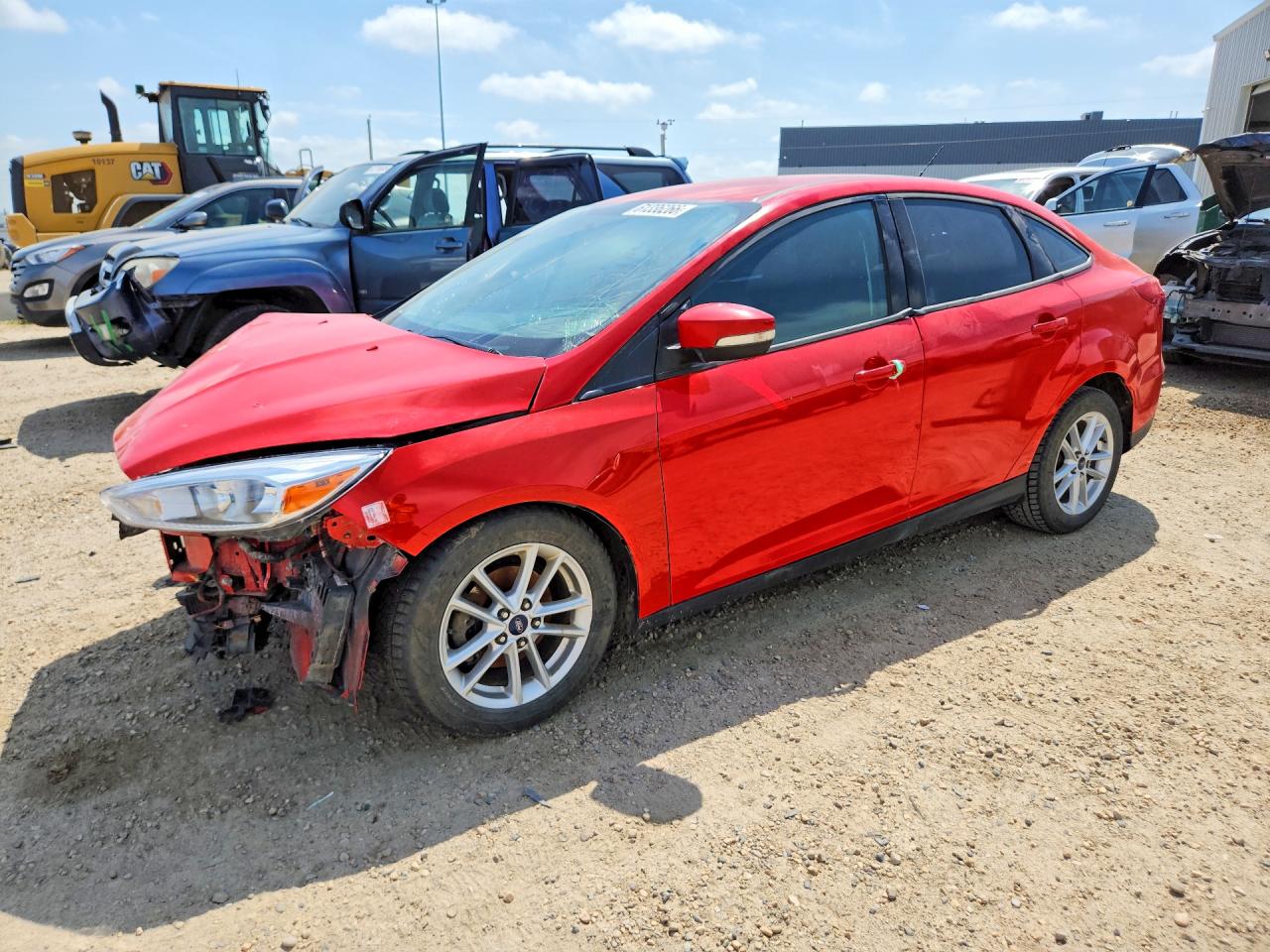 2016 Ford Focus SE, VIN 1FADP3F24GL370499 — Front end