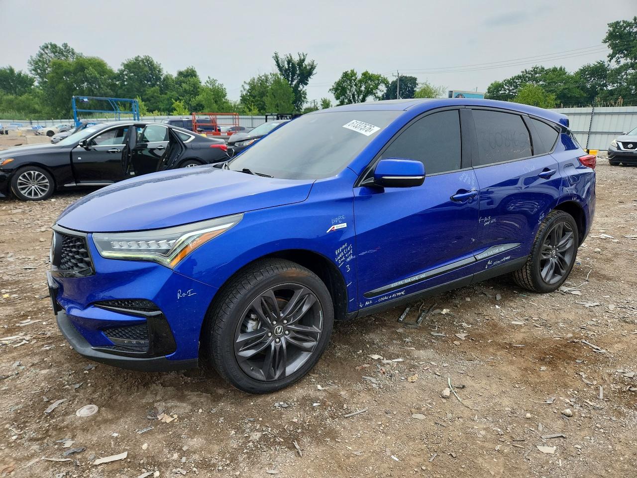 2020 Acura RDX w/A-Spec Pkg, VIN 5J8TC2H61LL010386 — Vandalism