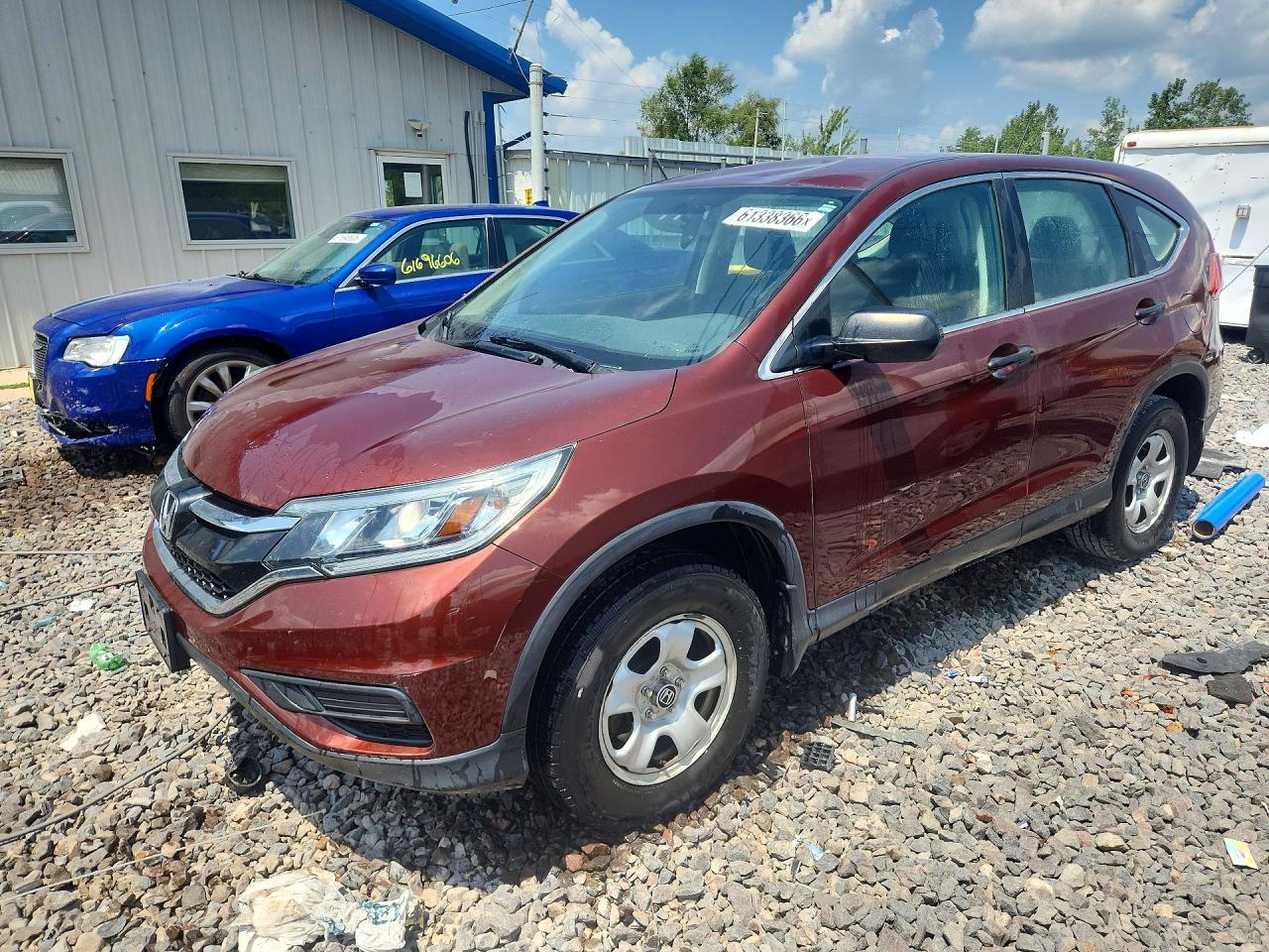 2015 Honda CR-V LX, VIN 3CZRM3H36FG705041 — Roof