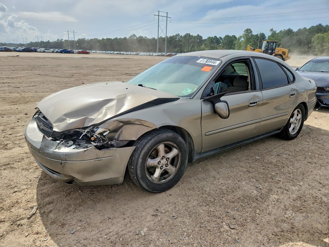 2003 Ford Taurus SES Standard, VIN 1FAFP55U23G275885 — Front end