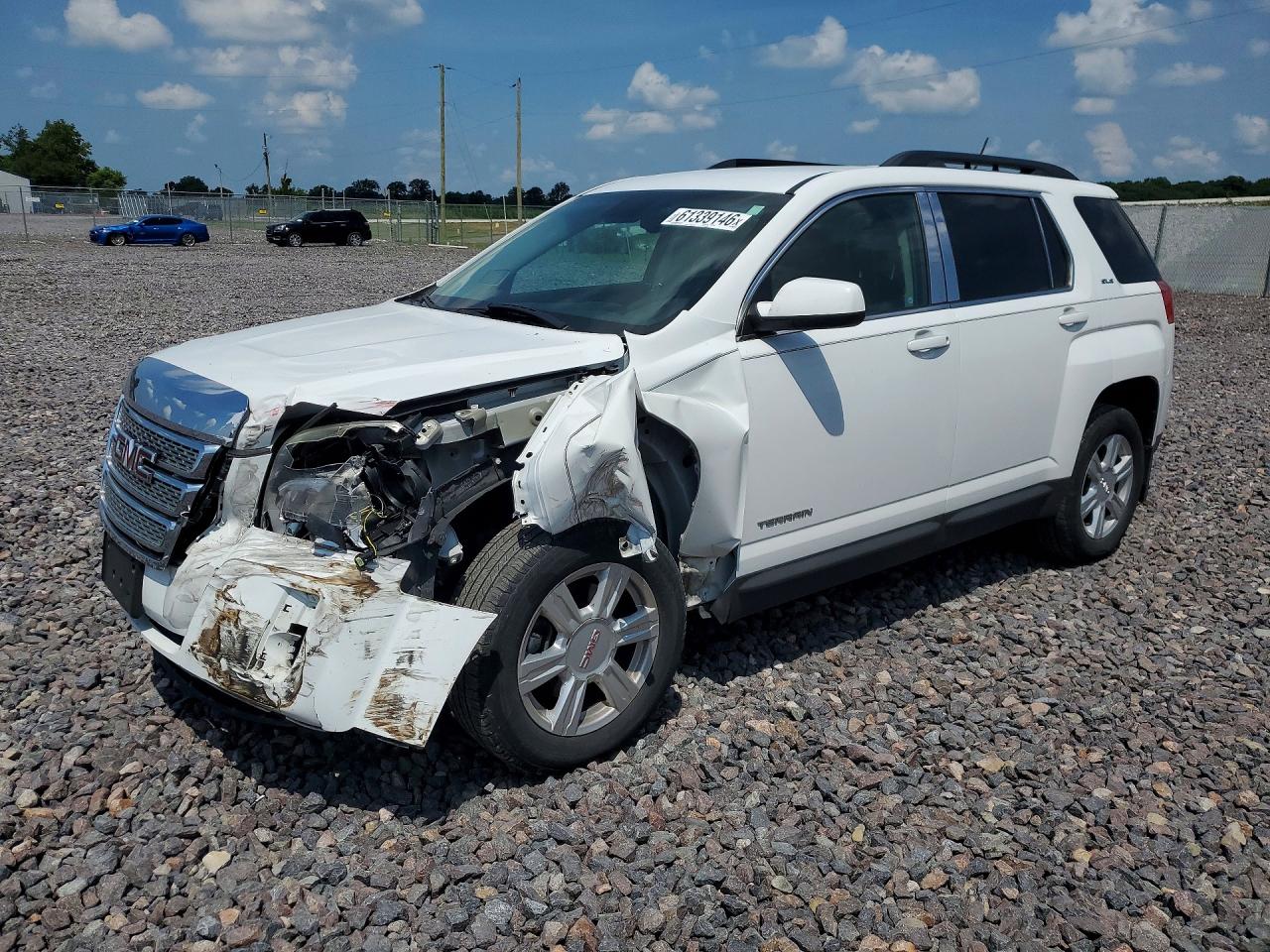 2015 GMC Terrain SLE, VIN 2GKALREK7F6255100 — Перед
