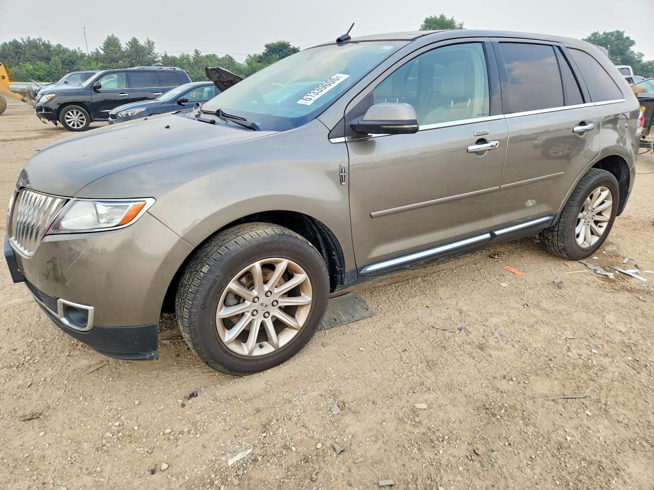 2012 Lincoln MKX, VIN 2LMDJ8JK3CBL17058 — Rear end