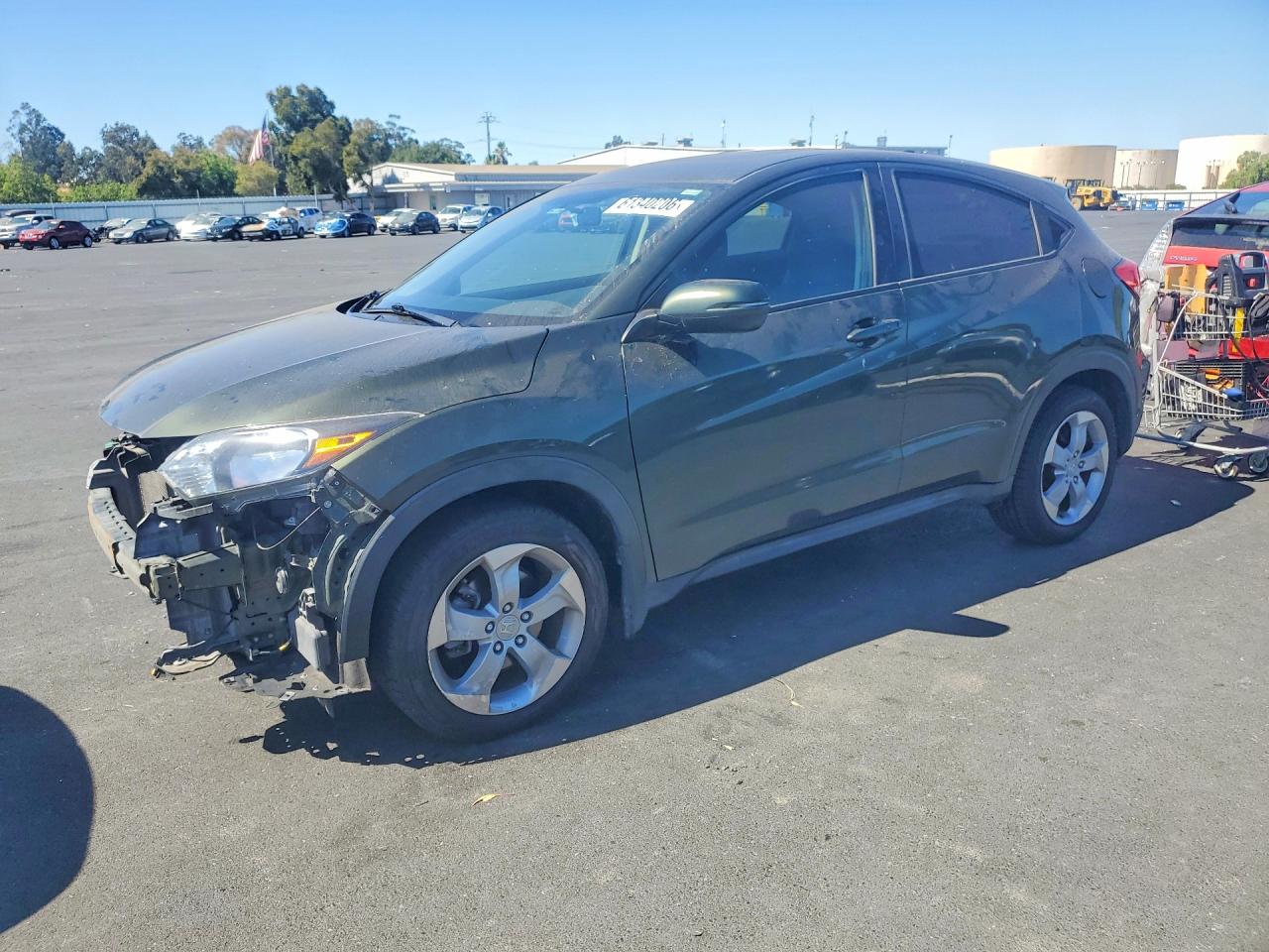 2016 Honda HR-V EX, VIN 3CZRU6H50GM720494 — Front end