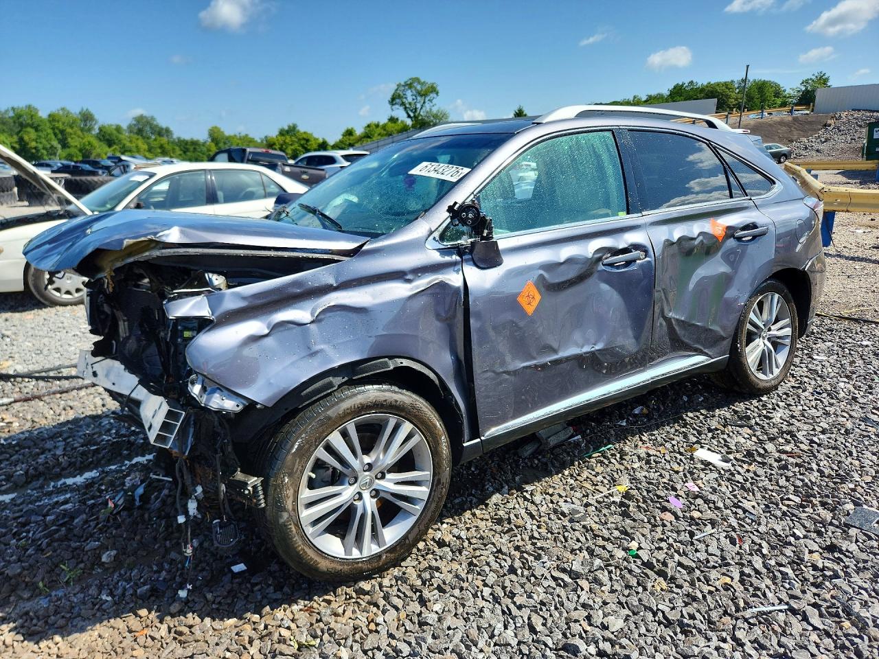 2015 Lexus RX 350, VIN 2T2ZK1BA6FC151996 — Перед