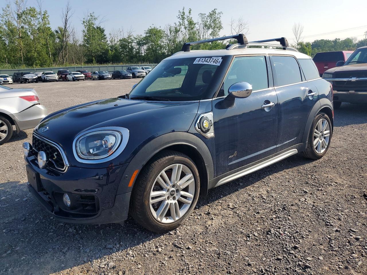 2018 MINI Countryman Cooper S E, VIN WMZYU7C43J3E56351 — Minor dents and scratches