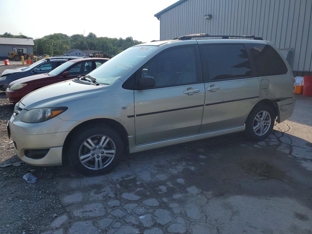 2005 Mazda MPV LX, VIN JM3LW28A350547489 — Front end