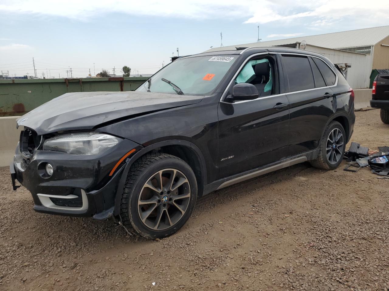2018 BMW X5 xDrive35i, VIN 5UXKR0C54J0X91817 — Front end