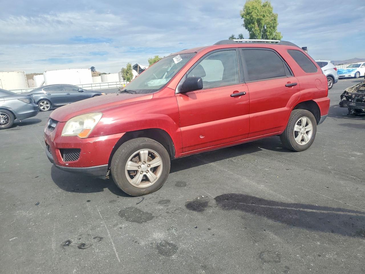 2009 Kia Sportage LX, VIN KNDJF724X97558048 — Minor dents and scratches