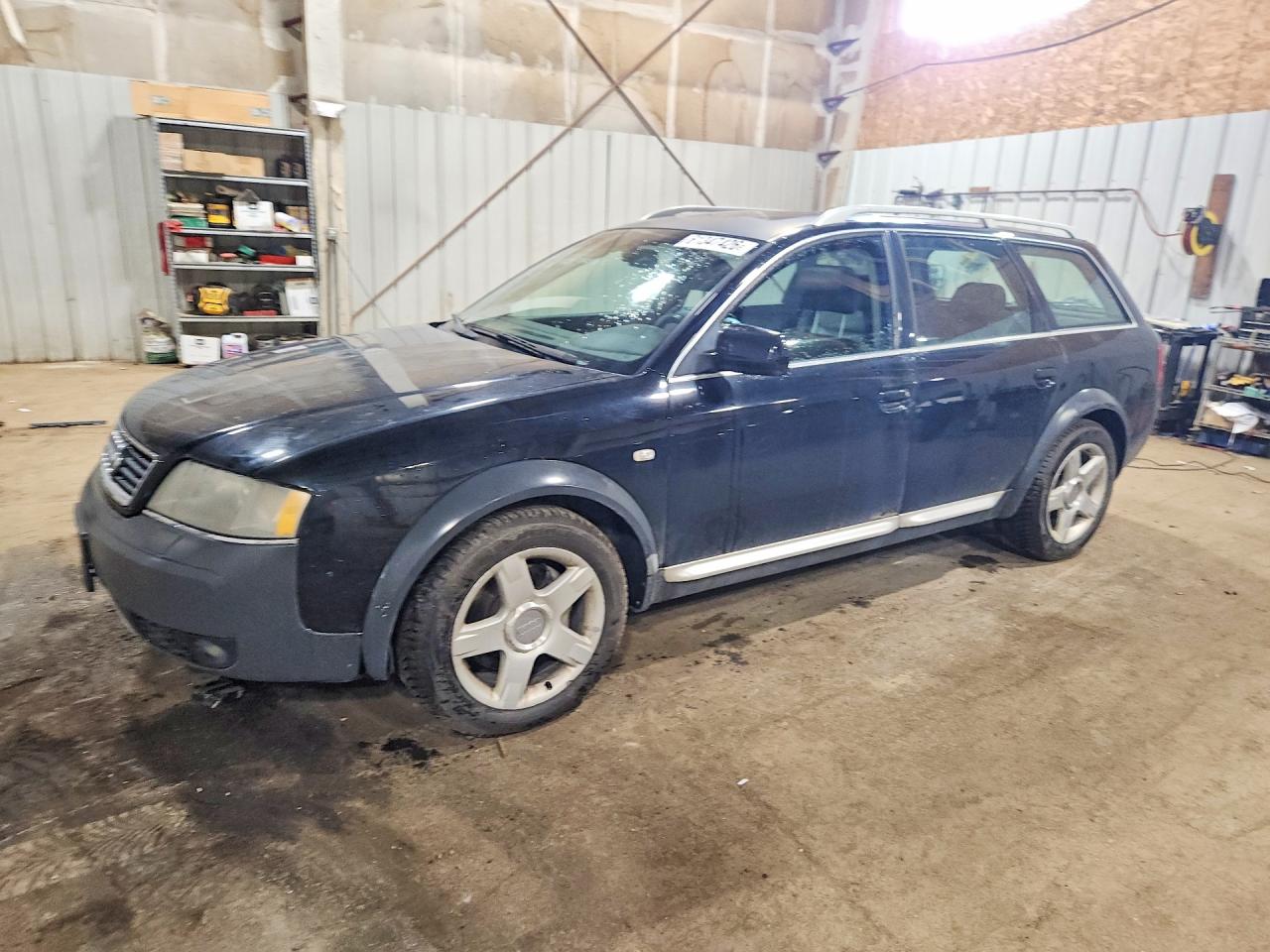 2005 Audi allroad A6 V8, VIN WA1YL64B05N026806 — Днище