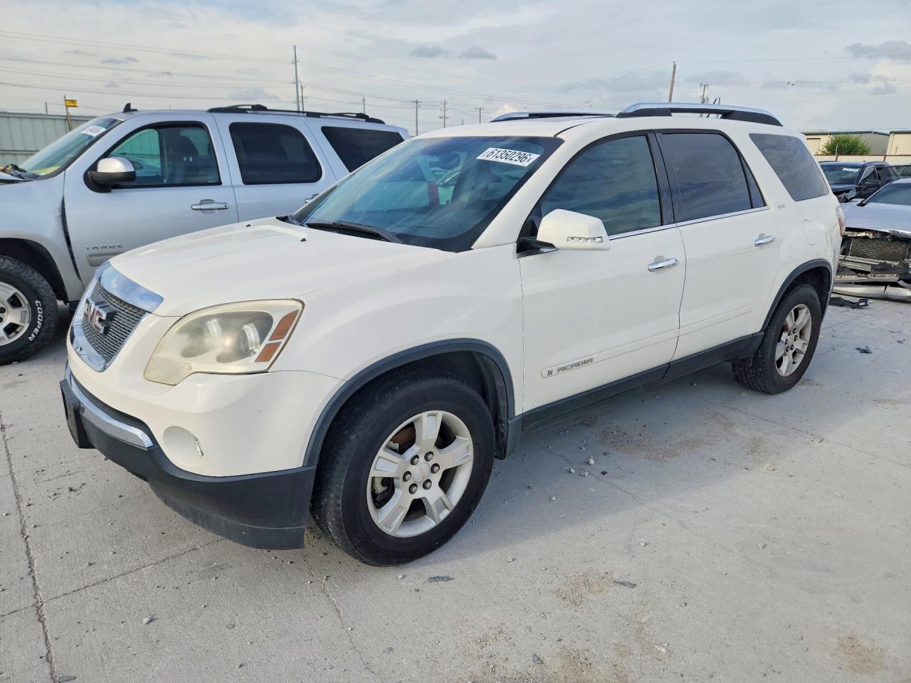 2007 GMC Acadia SLT, VIN 1GKER337X7J103506 — Burn