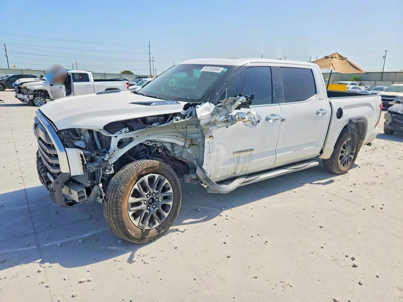 2023 Toyota Tundra Limited Hybrid, VIN 5TFJC5DB4PX038658 — Side
