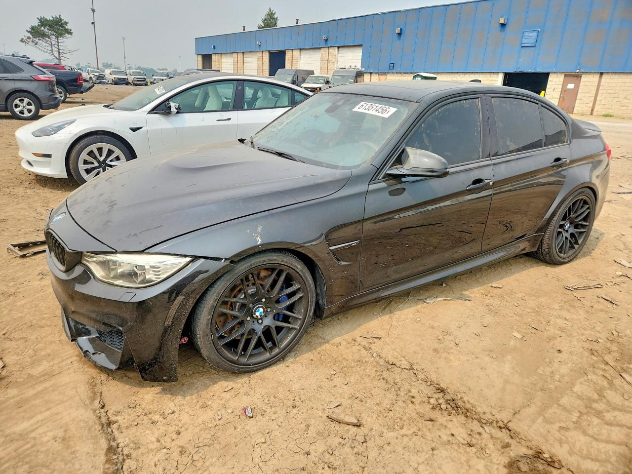 2015 BMW M3, VIN WBS3C9C5XFP804542 — Front end