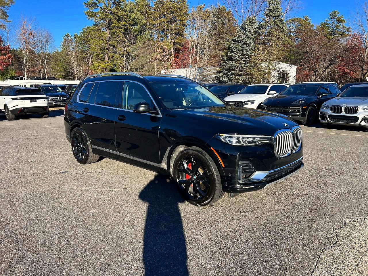 2020 BMW X7 xDrive40i, VIN 5UXCW2C05L9B19506 — Мелкие вмятины и царапины