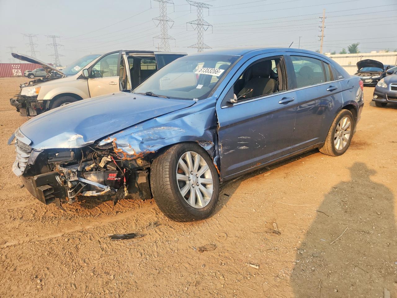 2011 Chrysler 200 Touring, VIN 1C3BC1FB6BN602460 — Front end