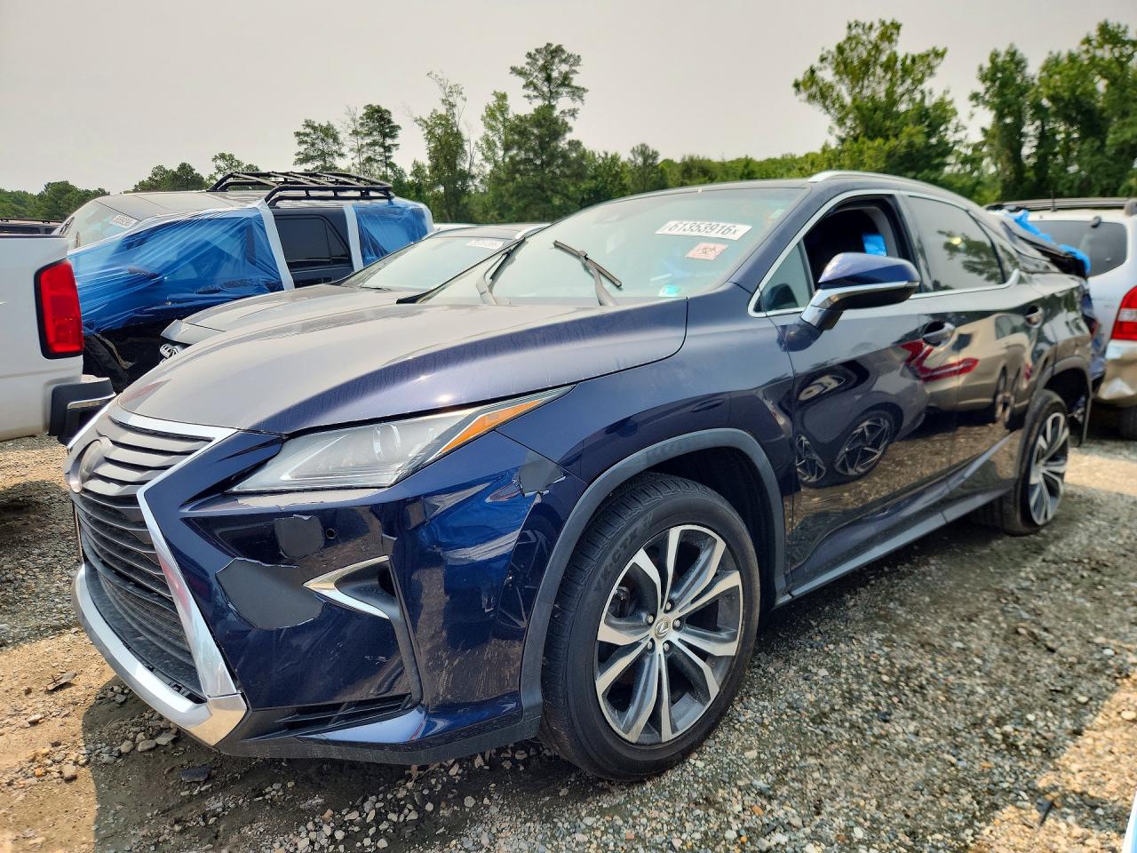 2017 Lexus RX 350, VIN 2T2BZMCA9HC083211 — Rear end