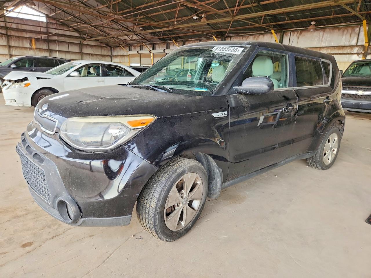 2015 Kia Soul, VIN KNDJN2A29F7199132 — Front end