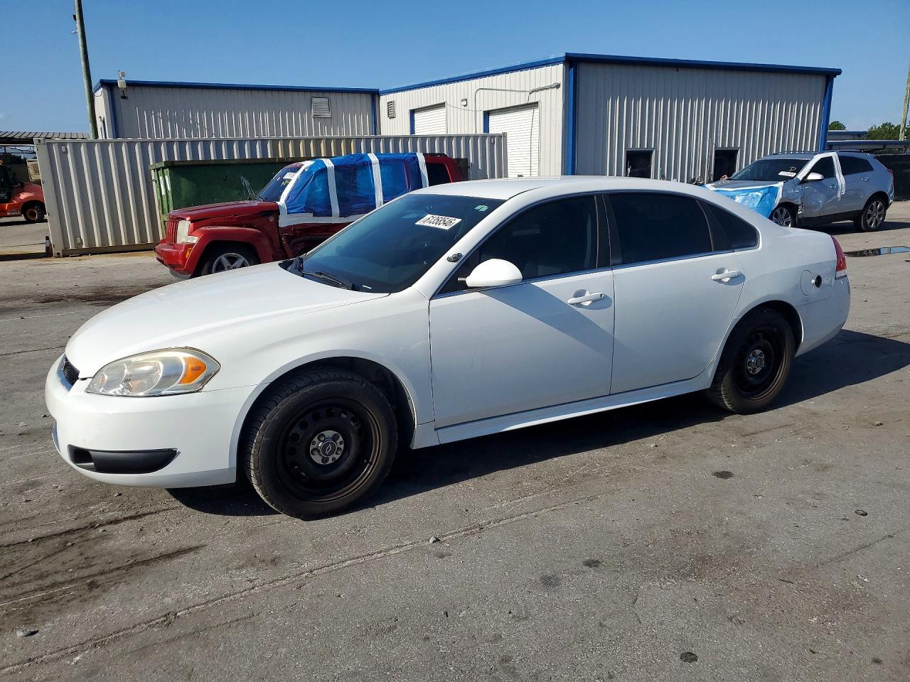 2016 Chevrolet Impala Police Police, VIN 2G1WD5E3XG1113590 — Side