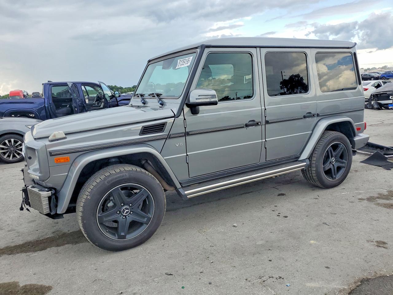 2018 Mercedes-Benz G 550, VIN WDCYC3KH6JX294876 — Front end