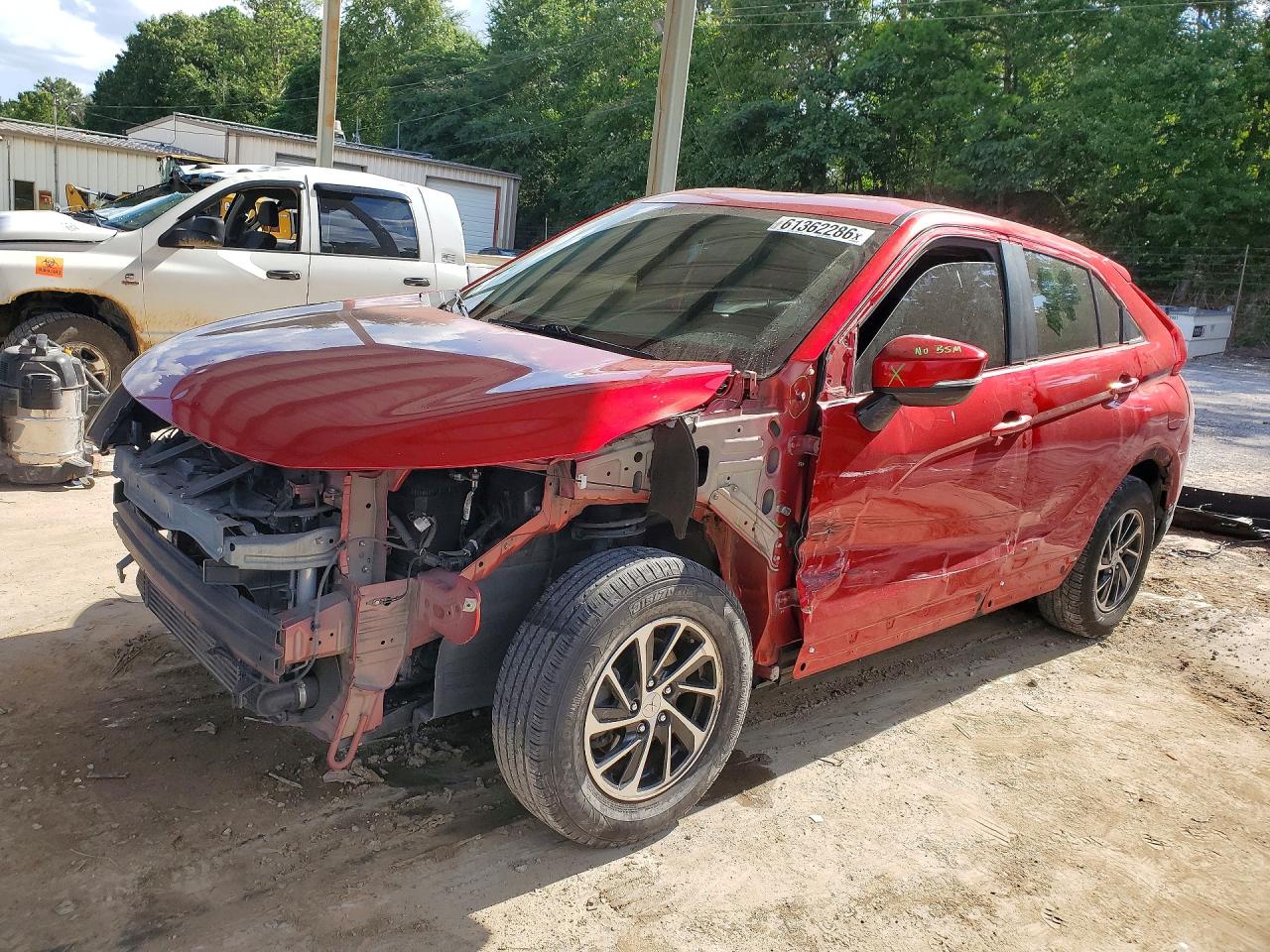 2020 Mitsubishi Eclipse Cross ES, VIN JA4AS3AA9LZ013427 — Перед