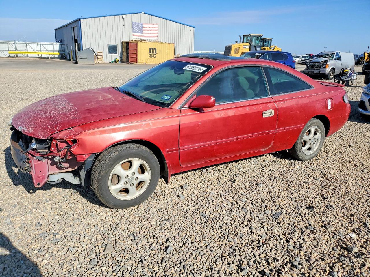 2002 Toyota Solara SE, VIN 2T1CE22P62C004793 — Front end