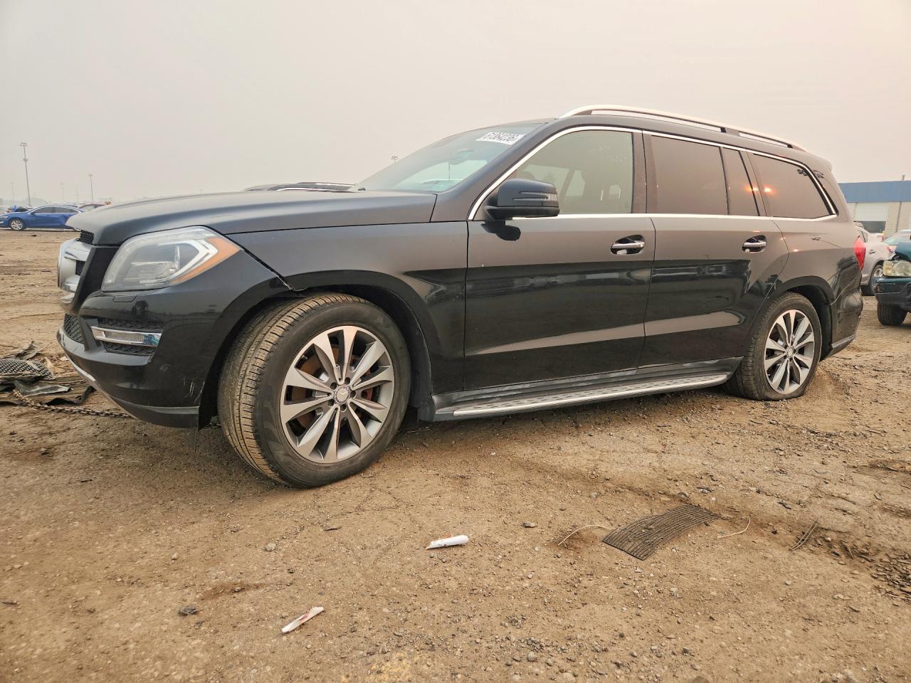 2015 Mercedes-Benz GL 450, VIN 4JGDF6EE1FA505034 — Front end