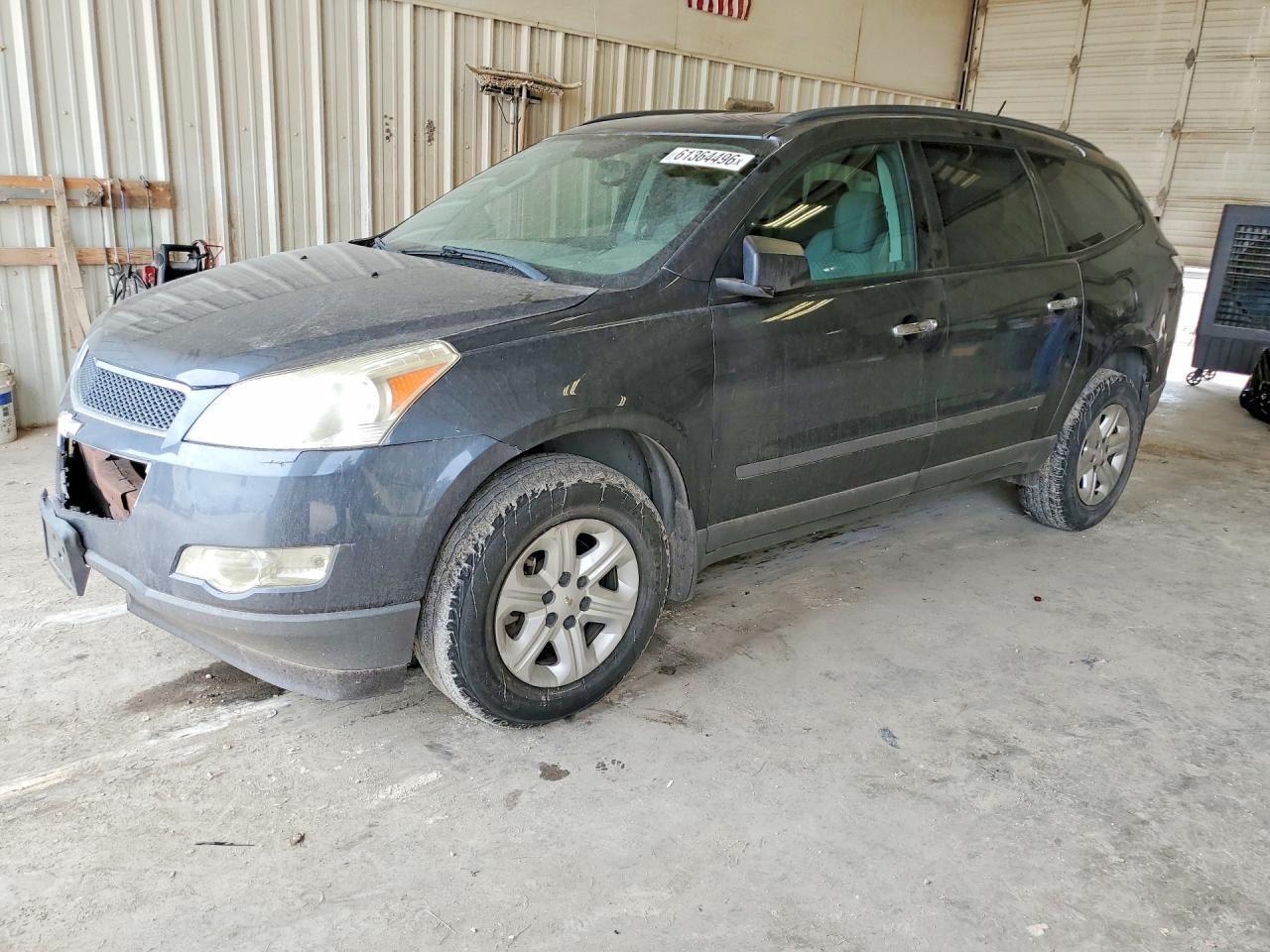 2012 Chevrolet Traverse LS, VIN 1GNKREED4CJ395751 — Перед