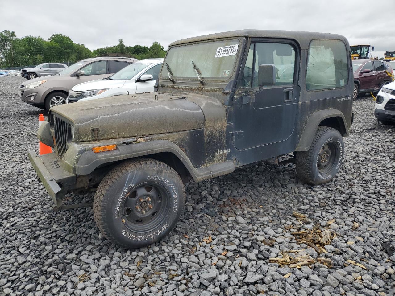 1994 Jeep Wrangler, VIN 1J4FY29S9RP422835 — Normal wear