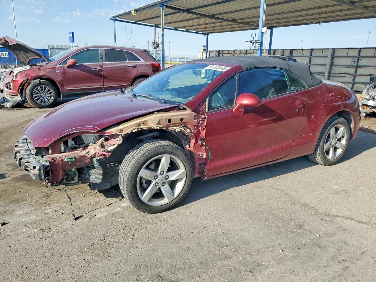 2007 Mitsubishi Eclipse GT, VIN 4A3AL35T47E033528 — Front end