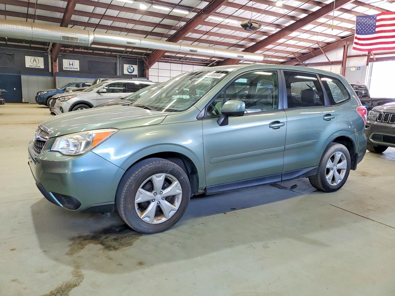2014 Subaru Forester Premium, VIN JF2SJAECXEH420034 — Днище