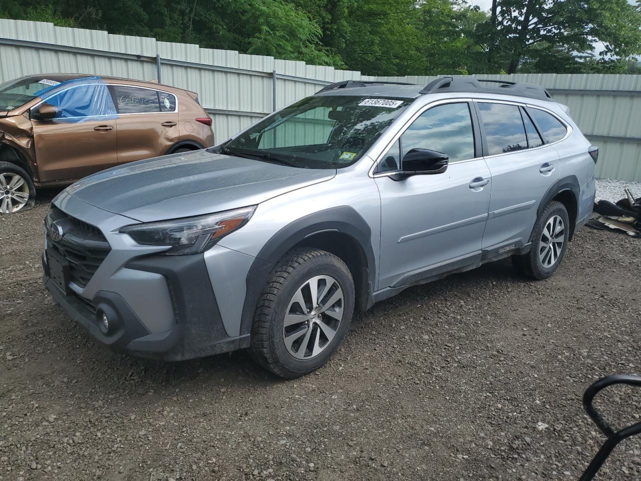 2025 Subaru Outback Premium, VIN 4S4BTADC6S3132414 — Interior fire