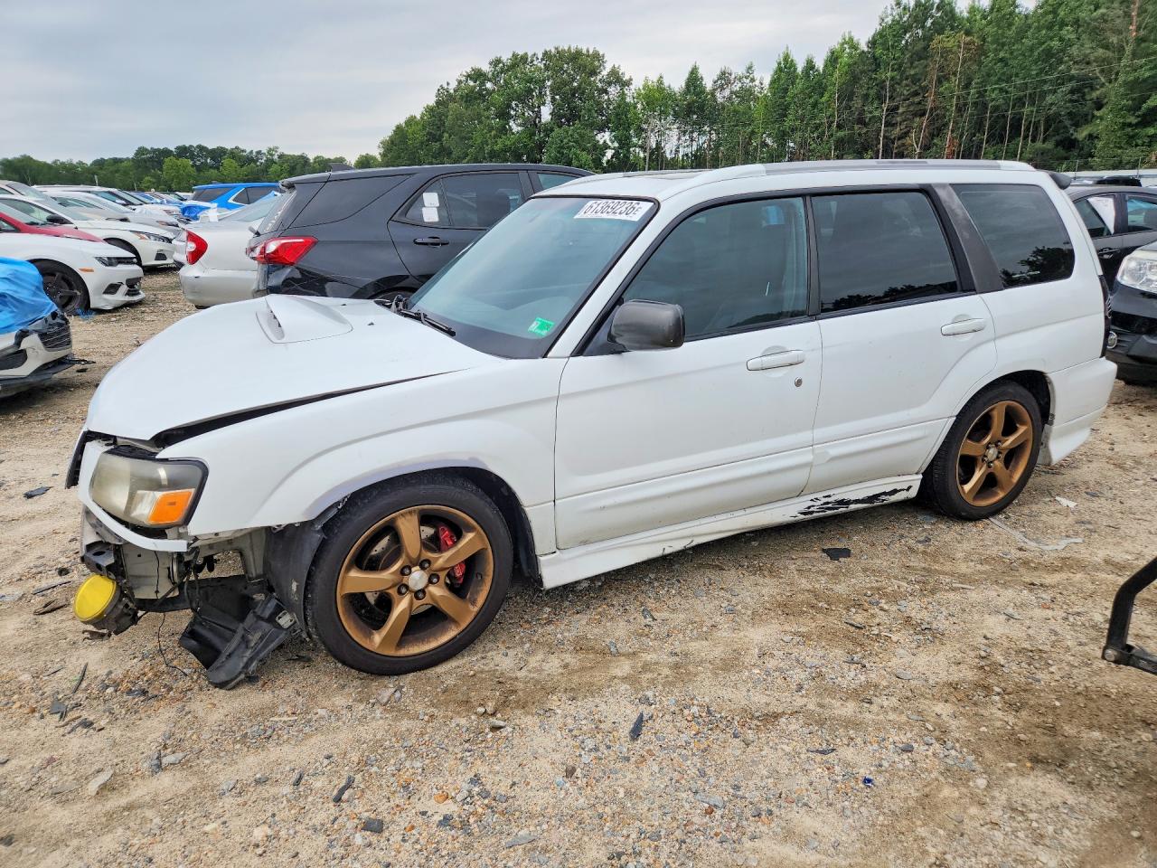 2005 Subaru Forester XT, VIN JF1SG69625H719957 — Front end